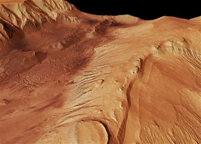 Под поверхностью Марса обнаружены крупные объемы льда