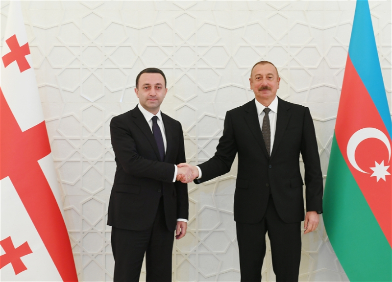 Грузинский премьер поздравил Ильхама Алиева с днем рождения