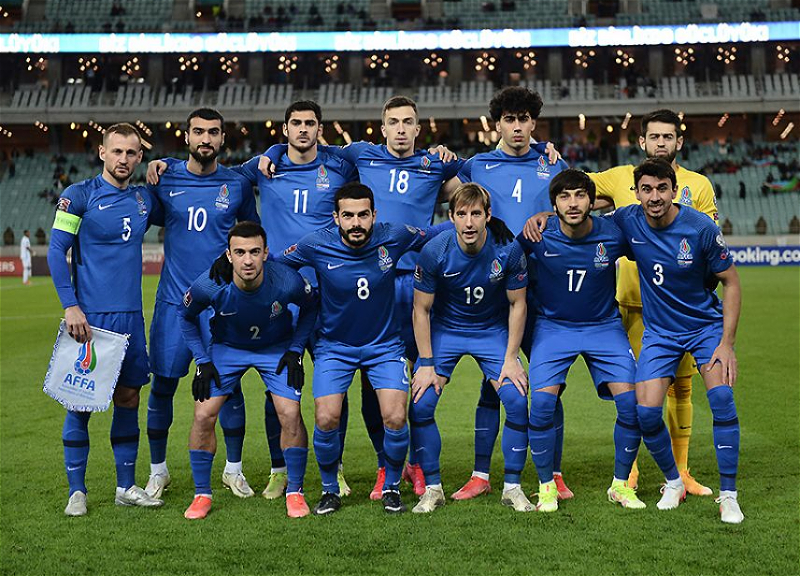 Сборная Азербайджана по футболу завершила год на 120-й позиции
