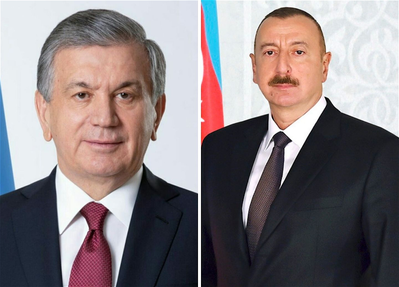 Президент Узбекистана поздравил Ильхама Алиева с днем рождения