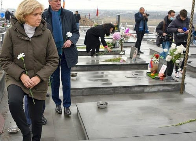 Мадам Пекресс у могилы с фашистской свастикой, или Борьба за армянские голоса во французской стороне