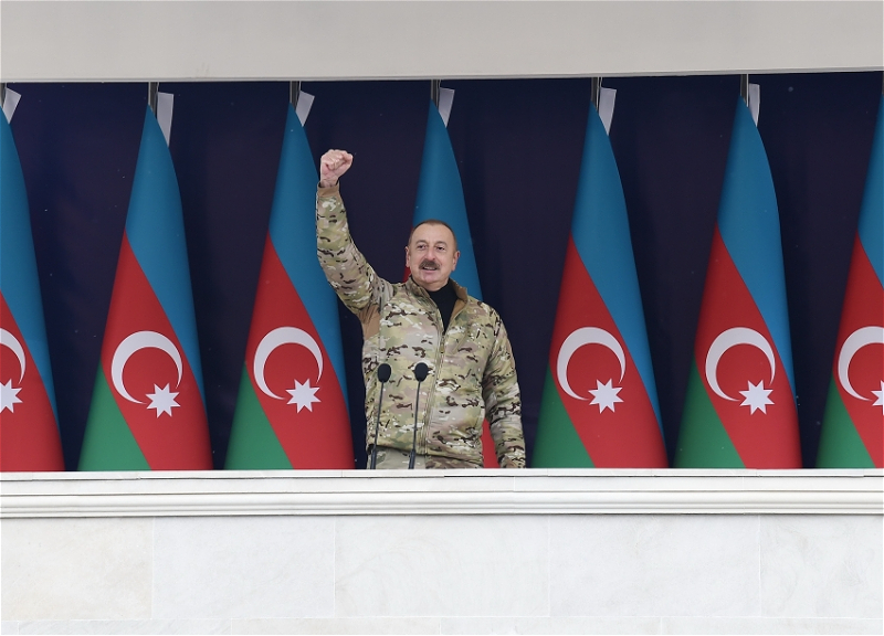 Ильхам Алиев, Мехрибан Алиева и Гейдар Алиев приняли участие в открытии воинской части в Гадруте – ФОТО - ВИДЕО - ОБНОВЛЕНО