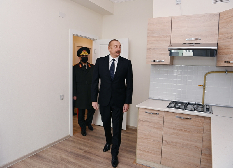 В Говсанинском и Ясамальском жилкомплексах MİDA сданы в пользование квартиры для семей шехидов и военных - ФОТО