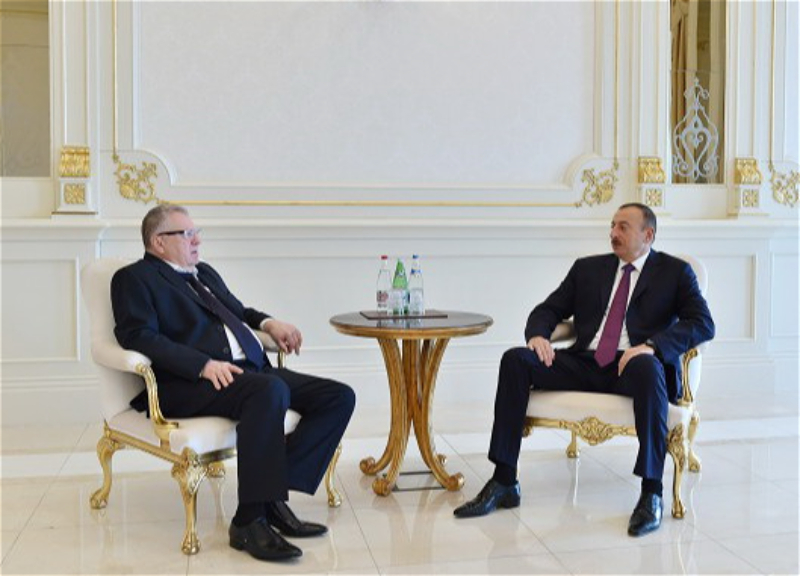Жириновский поздравил Ильхама Алиева с юбилеем