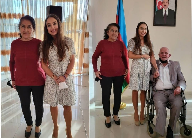 Лейла Алиева посетила Дом престарелых – ФОТО