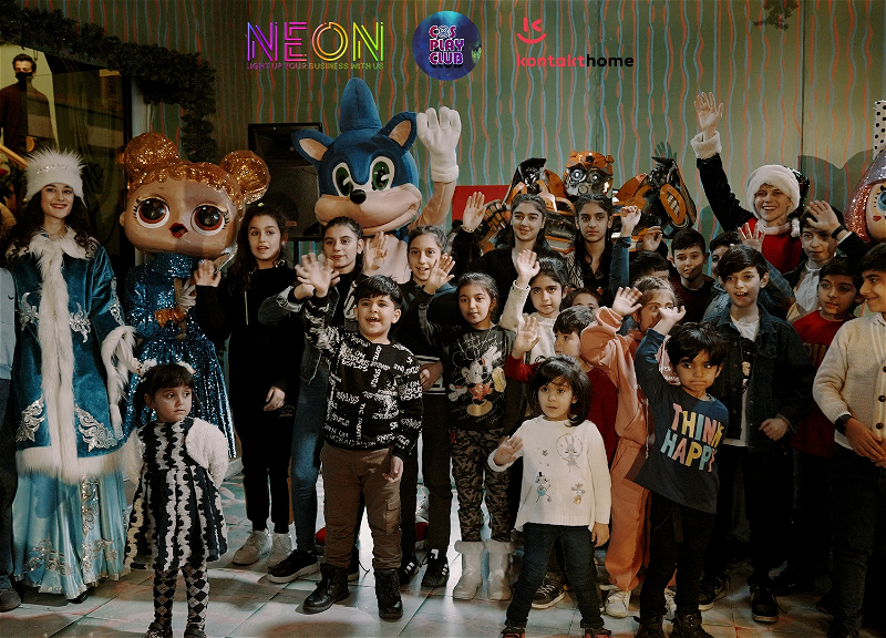 Neon Agency и Cosplay Club Baku впервые в Азербайджане при поддержке Kontakt Home открыли дом Деда Мороза – ВИДЕО