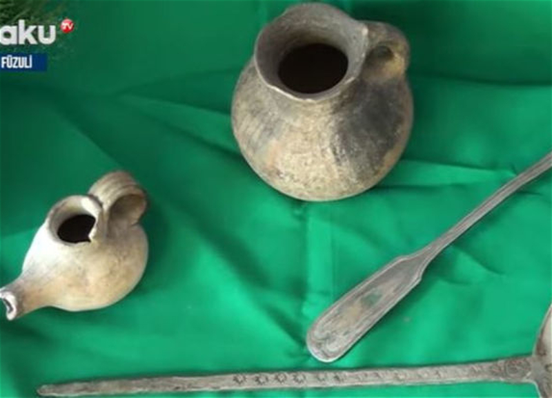 В Физули обнаружены исторические артефакты - ВИДЕО