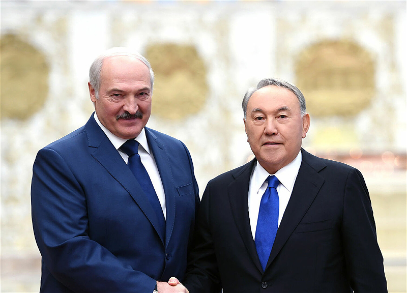 Лукашенко и Назарбаев обсудили ситуацию в Казахстане