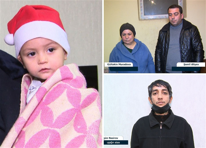 Задержаны подозреваемые в похищении двухлетнего ребенка в Баку - ФОТО - ВИДЕО