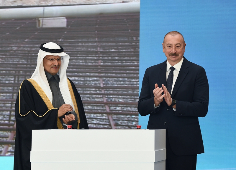 Ильхам Алиев отметил значение инвестирования саудовской компанией ветряной электростанции в Азербайджане
