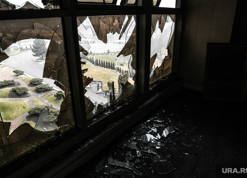 Как выглядят бывшая резиденция президента и здание акимата после поджогов в Алматы? – ВИДЕО