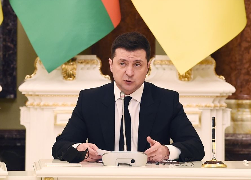 Зеленский: Украина намерена принимать участие в восстановительных работах в Азербайджане
