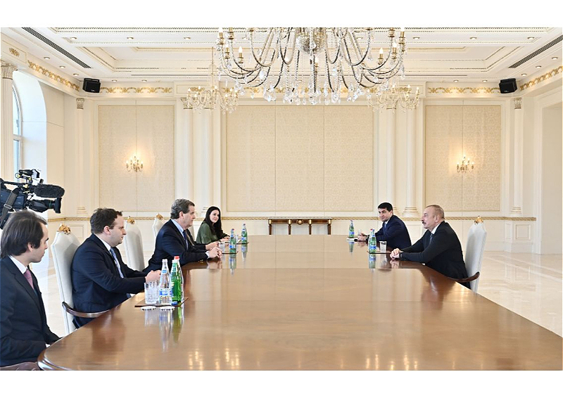 Президент Ильхам Алиев принял исполнительного директора Американского еврейского комитета - ФОТО