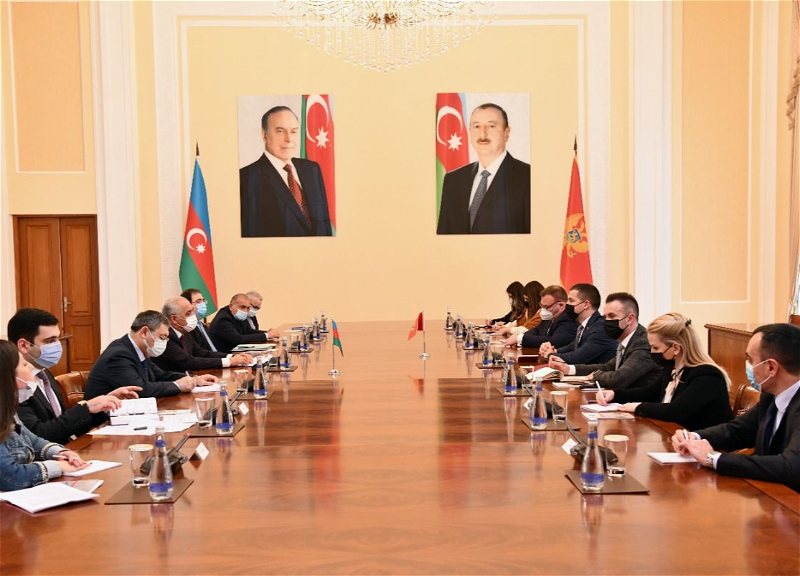 Премьер-министр Азербайджана встретился с председателем парламента Черногории