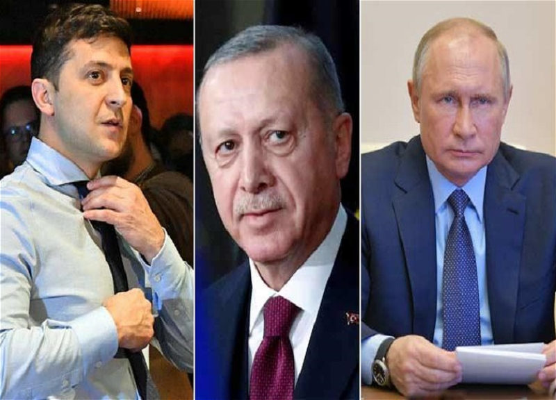 Ərdoğan Putin və Zelenskini danışıqlar üçün Türkiyəyə dəvət edib