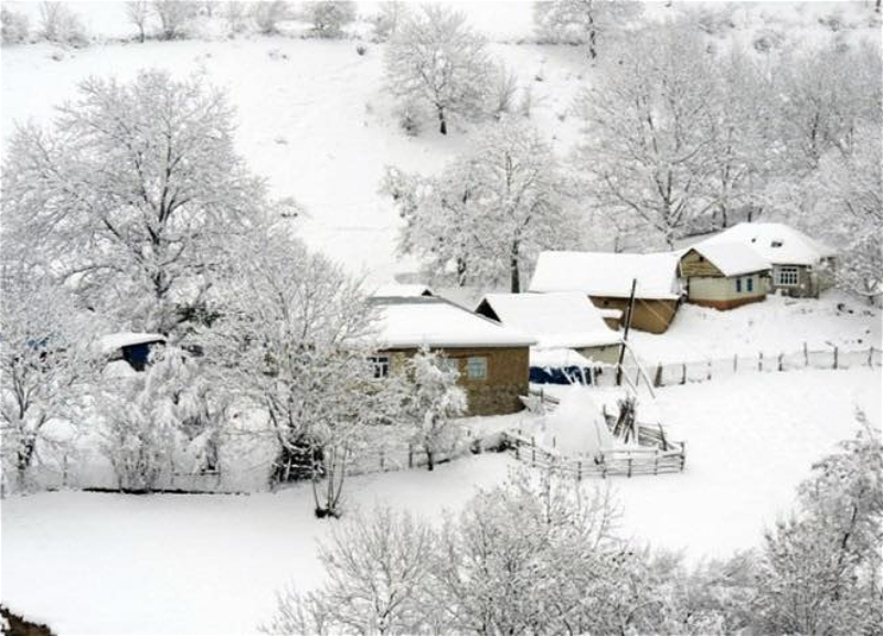 На севере Азербайджана зафиксировано минус 20 градусов мороза