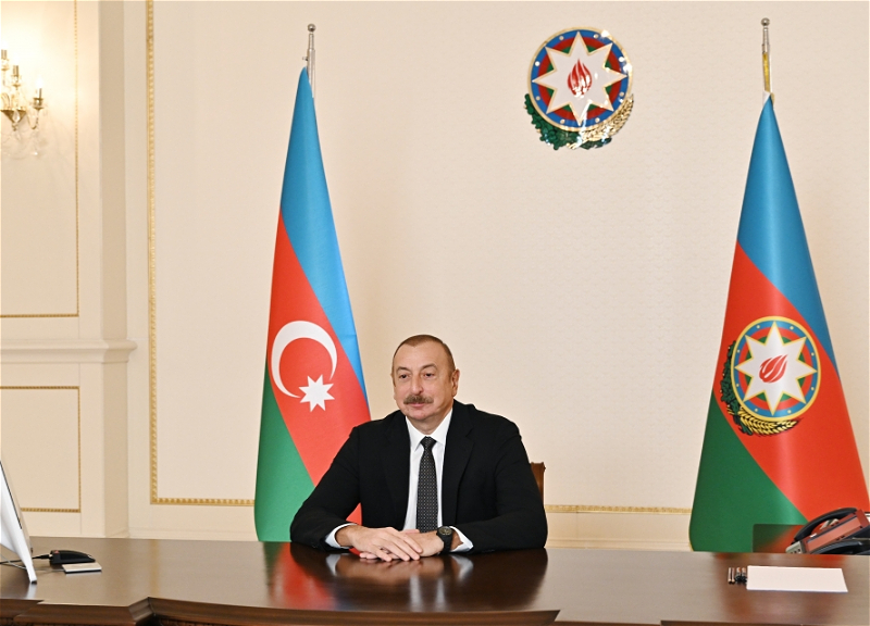 Президент Ильхам Алиев принял в видеоформате генсека Всемирной таможенной организации - ФОТО