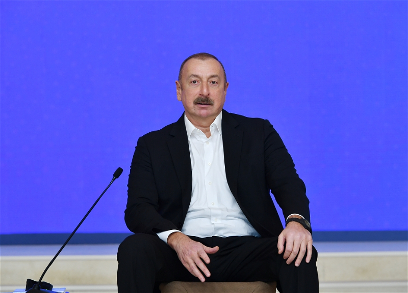 Ильхам Алиев: Они поднимают молодежь против своих ценностей чтобы потом использовать ее в качестве зомби