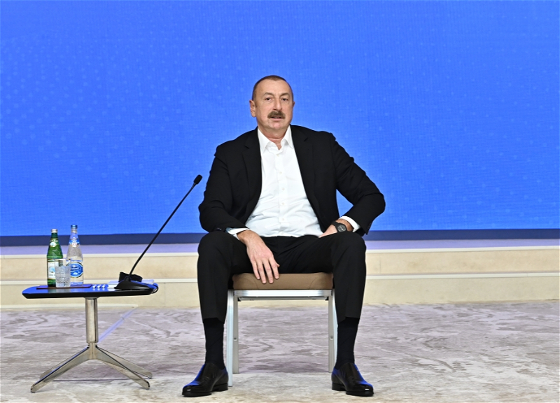 Ильхам Алиев: Наша героическая молодежь, участвовавшая в войне, в свои молодые годы стала примером для детей