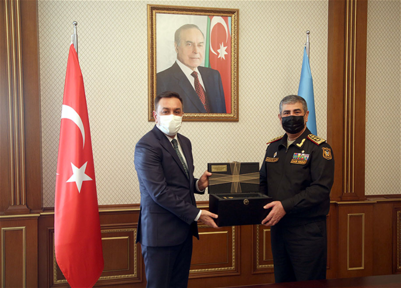 Закир Гасанов: Военное сотрудничество между Азербайджаном и Турцией развивается по восходящей - ФОТО
