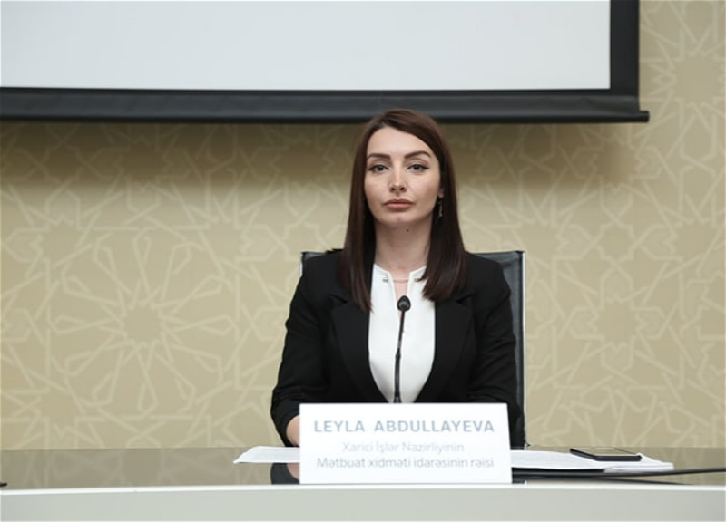 Лейла Абдуллаева: МИД Армении лучше не усложнять свое положение лживыми и клеветническими инсинуациями