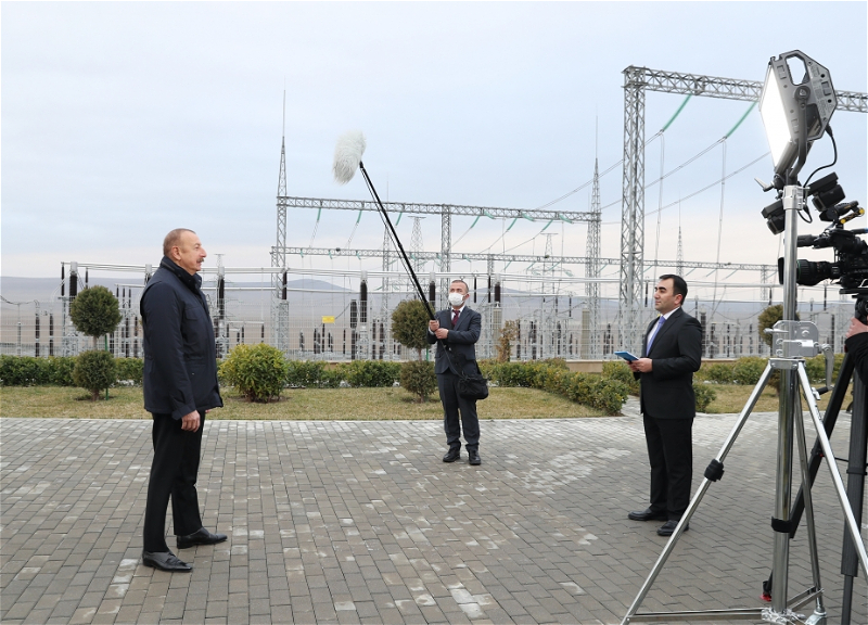 Ильхам Алиев пригласил инвесторов к строительству гидроэлектростанций на освобожденных территориях