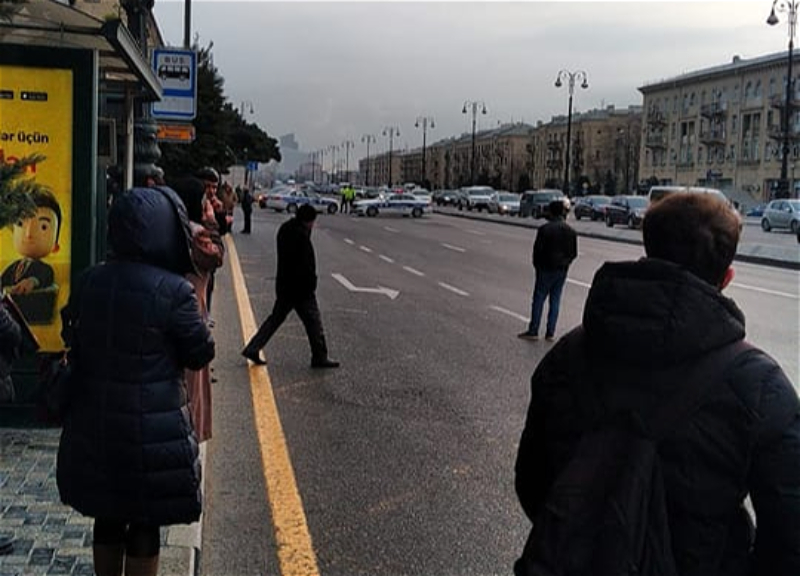 Движение на проспекте Гейдара Алиева, перекрытого из-за протеста водителей грузовиков, восстановлено – ФОТО – ВИДЕО - ОБНОВЛЕНО