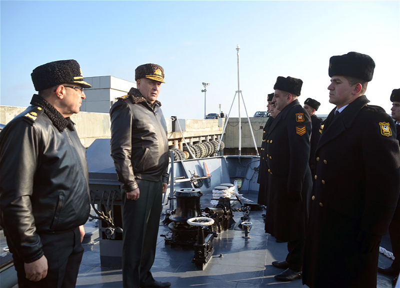 Керим Велиев провел внезапную проверку ВМС Азербайджана - ФОТО - ВИДЕО