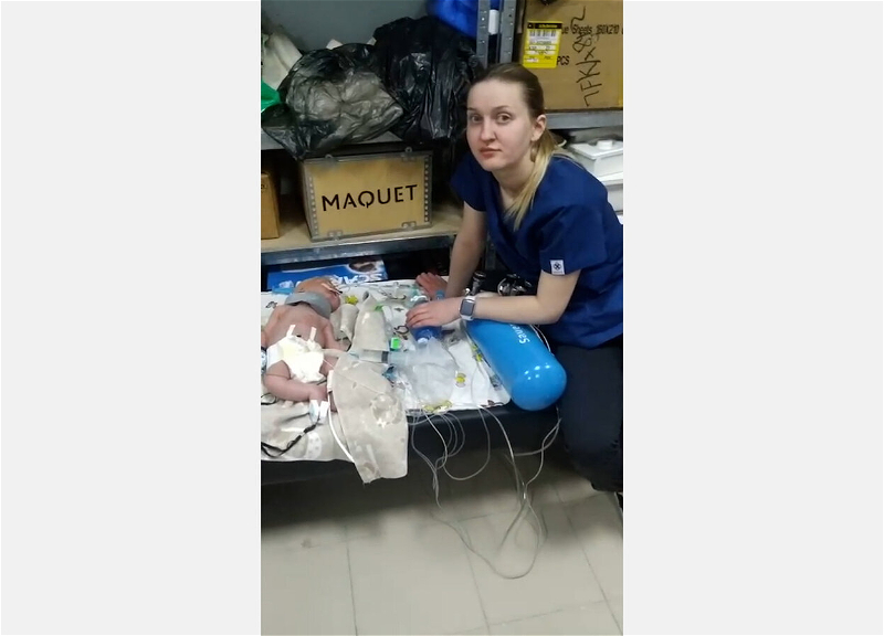 В Днепропетровске новорожденных прятали от обстрелов в бомбоубежище – ВИДЕО