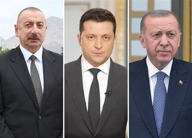 Зеленский: Алиев и Эрдоган предложили организовать переговоры с Россией - ВИДЕО