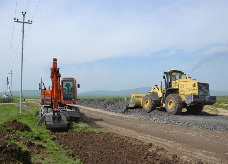 Goranboyda yol tikintisinə 3,6 milyon manat ayrılıb