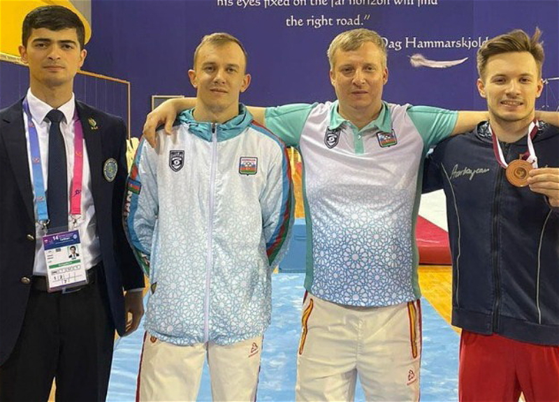 Азербайджанский гимнаст завоевал бронзу Кубка мира