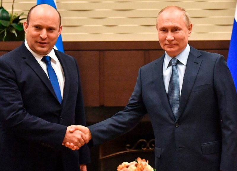 Путин и премьер Израиля обсудили ситуацию в Украине