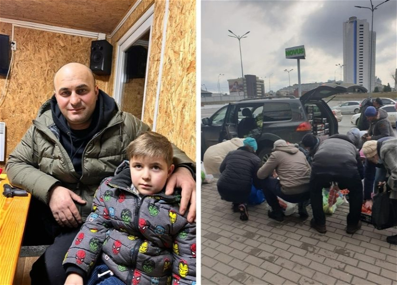 Азербайджанец раздал в Киеве бесплатно 20 тонн помидоров и огурцов - ФОТО - ВИДЕО