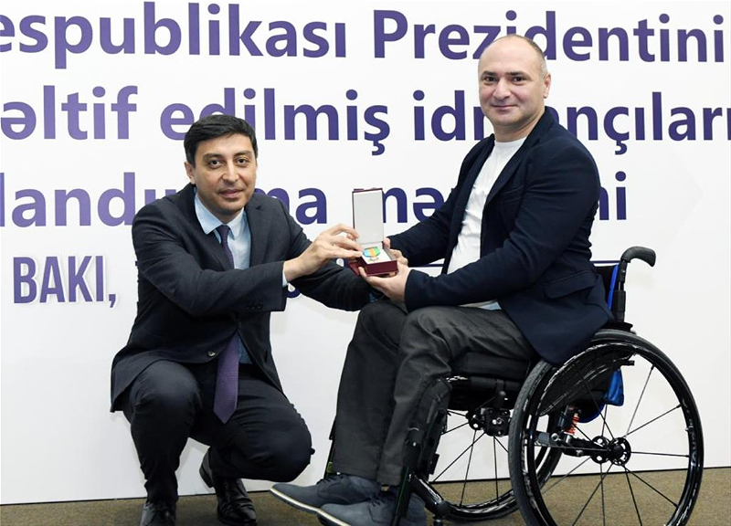 Награждены азербайджанские спортсмены, отличившиеся на Играх в Токио – ФОТО
