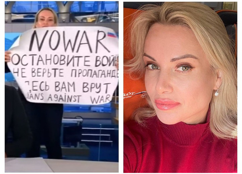 Кто такая Марина Овсянникова, выбежавшая в эфир Первого канала с антивоенным плакатом – ВИДЕО