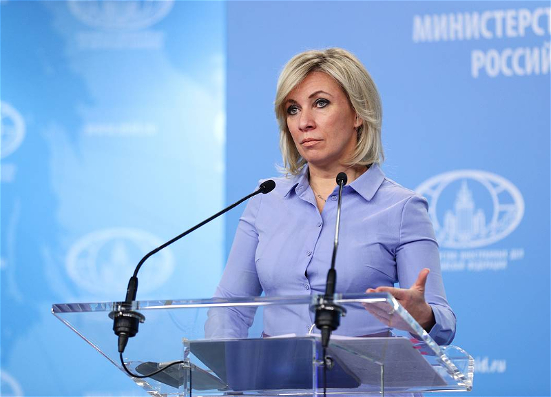 Захарова: Москва выступает за скорое начало делимитации азербайджано-армянской границы
