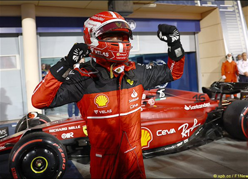 Шарль Леклер выиграл Гран-при Бахрейна, у «Феррари» золотой дубль