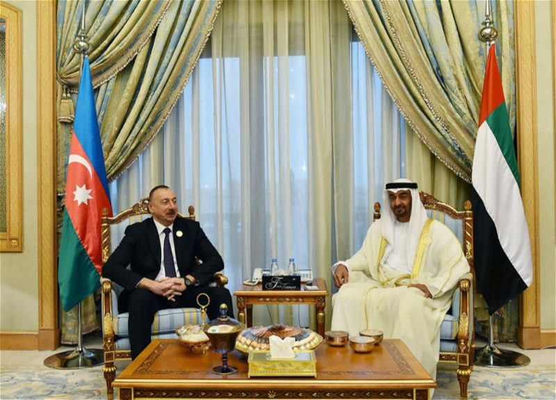 Правитель Абу-Даби: ОАЭ заинтересованы в сотрудничестве с Азербайджаном в области возобновляемой энергии