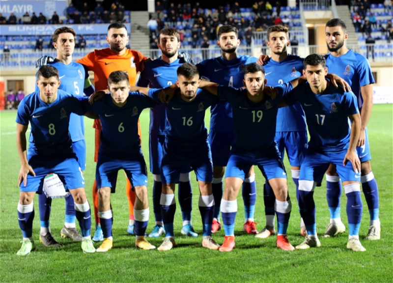 Молодежная сборная Азербайджана по футболу одержала первую победу в отборе на ЕВРО-2023
