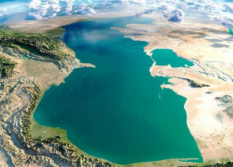 Уровень воды в Каспийском море снизился