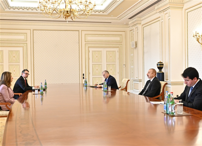 Президент Азербайджана принял главу Международной комиссии по пропавшим без вести