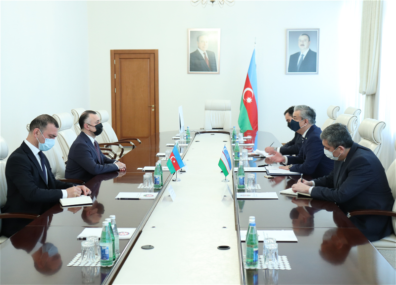 В Министерстве здравоохранения Азербайджана состоялась встреча с делегацией Узбекистана – ФОТО