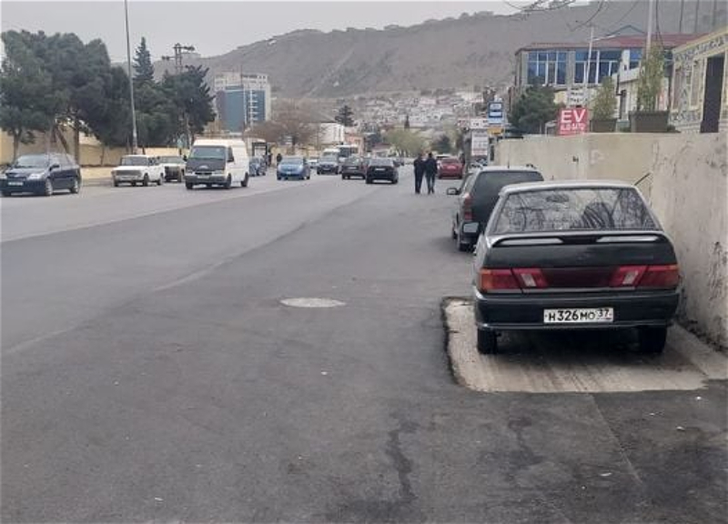 Госагентство объяснило причину странного способа асфальтирования участка дороги в Баку – ФОТО