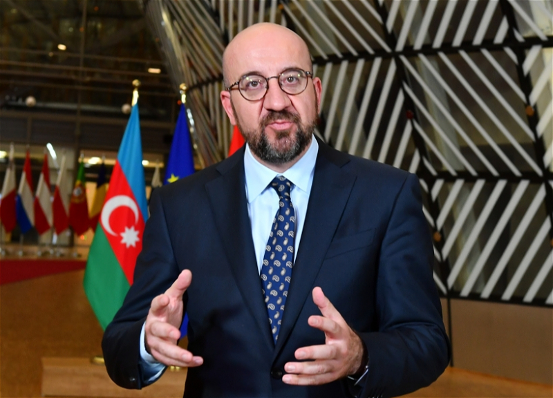 Шарль Мишель о подписании мирного договора между Азербайджаном и Арменией: Мы работаем очень напряженно, есть продвижение - ФОТО
