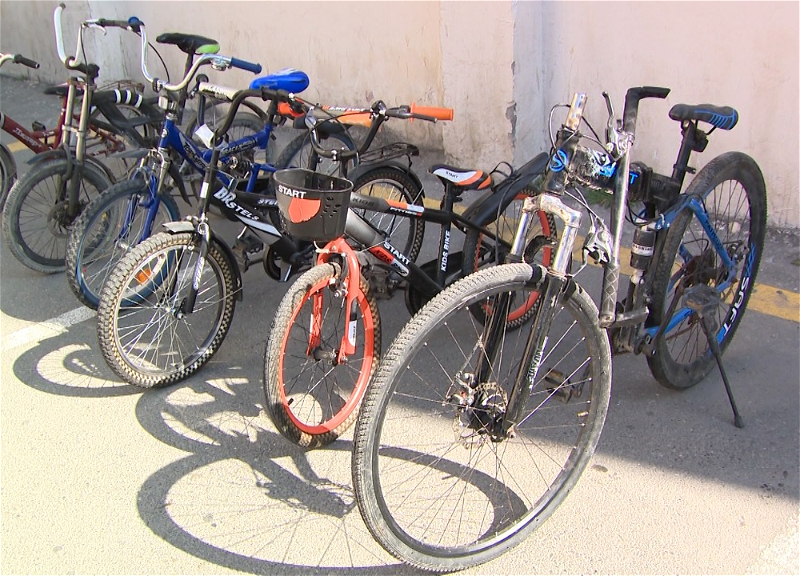 Житель Баку украл 20 велосипедов - ФОТО - ВИДЕО