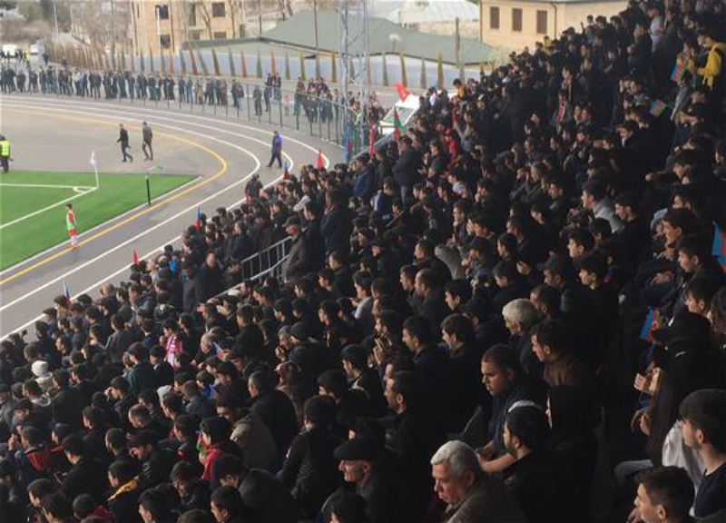 Первый матч в Шамахы: В Баку столько болельщиков не бывает - ФОТО - ВИДЕО