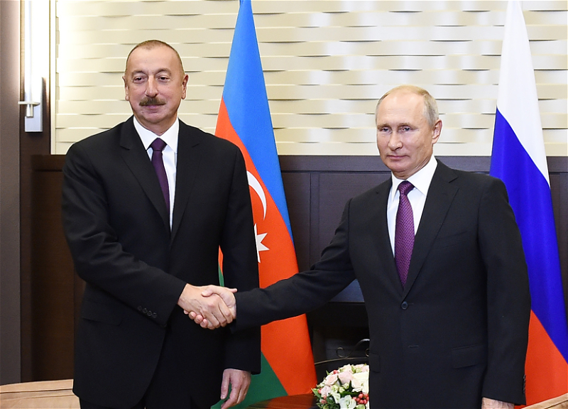 И.Алиев и В.Путин провели телефонный разговор
