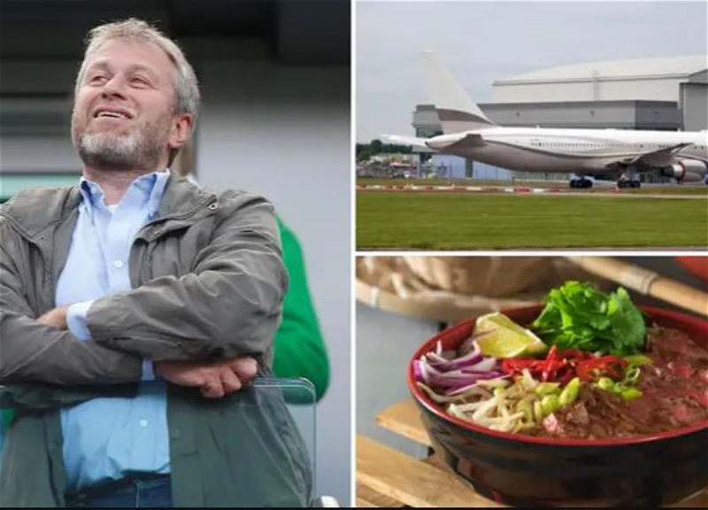 В 2019 году Абрамович заказал и доставил в Баку на частном самолете еду, потратив 40 000 фунтов
