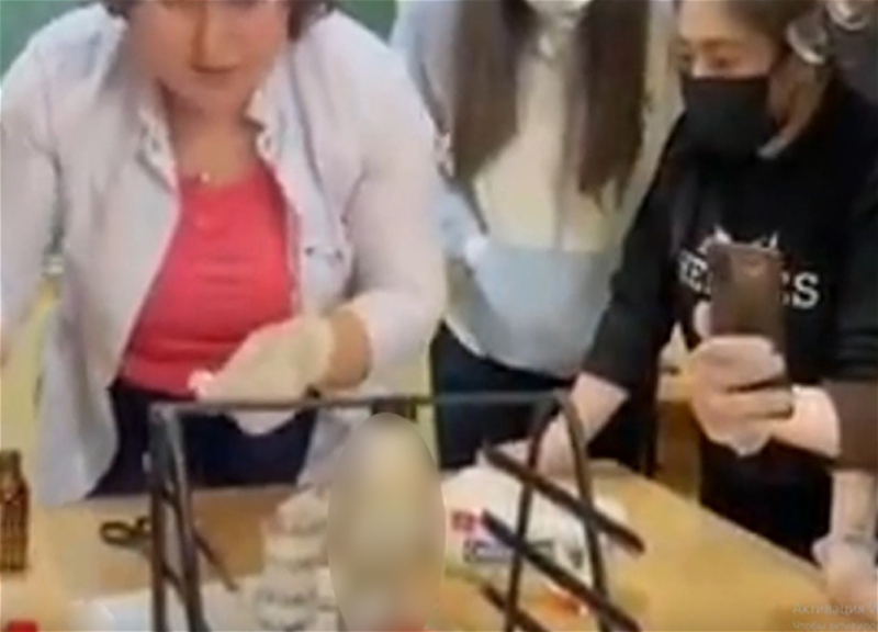 Опыт над лягушкой в школе Баку: Жестокость или научный эксперимент?